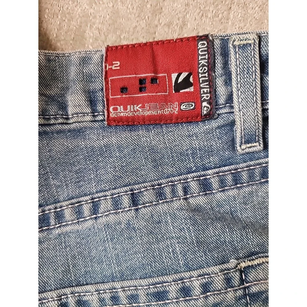 Quicksilver Jeans Mens 38x32 QuikJean 070-2 Relaxed Y2K Streetwear‎ Denim